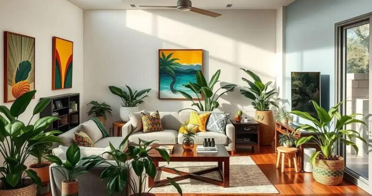 decoração de sala de apartamento