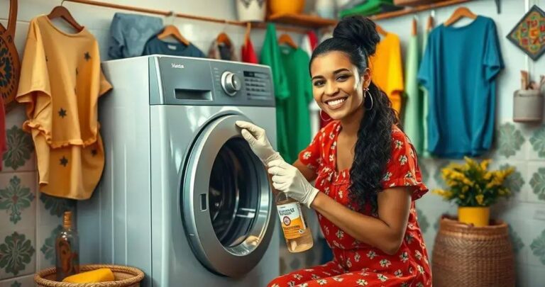 dicas para limpar a máquina de lavar