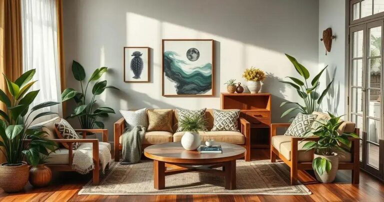 feng shui na sala de estar