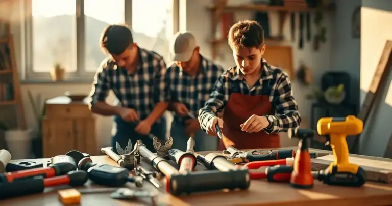 ferramentas essenciais para pequena reforma