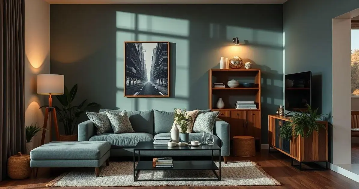 iluminação para sala