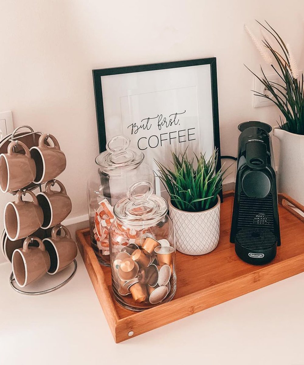 Como montar um cantinho do café simples ...