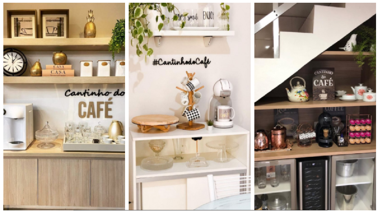 Cantinho do café: 50 fotos com tudo que ...