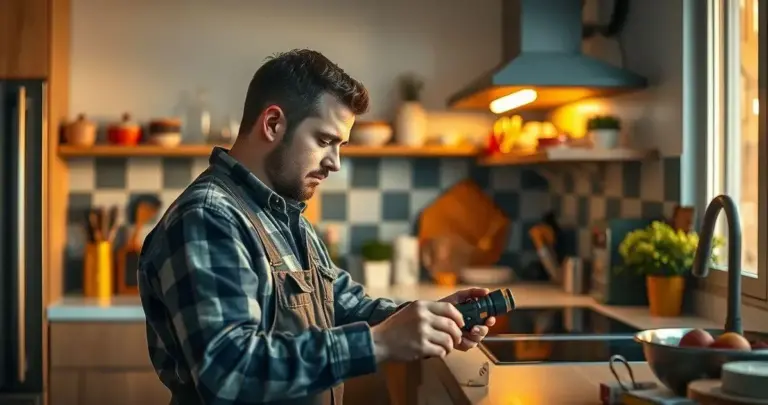 Instalação elétrica cozinha