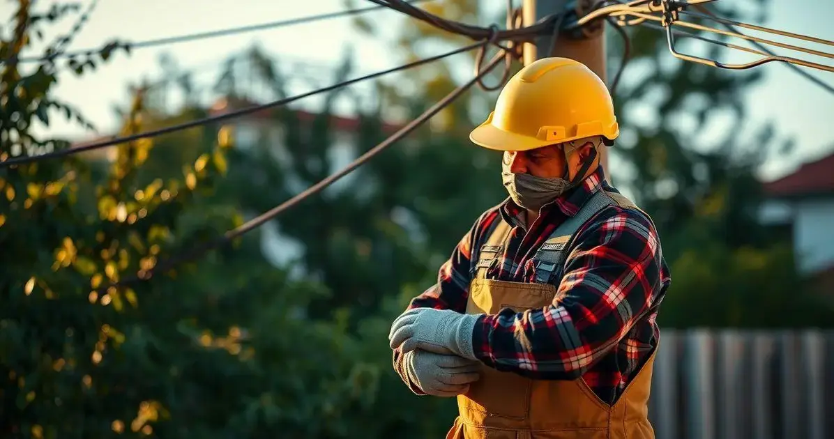 manutenção de cerca elétrica