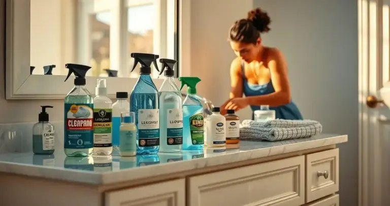 melhores produtos para limpar banheiro