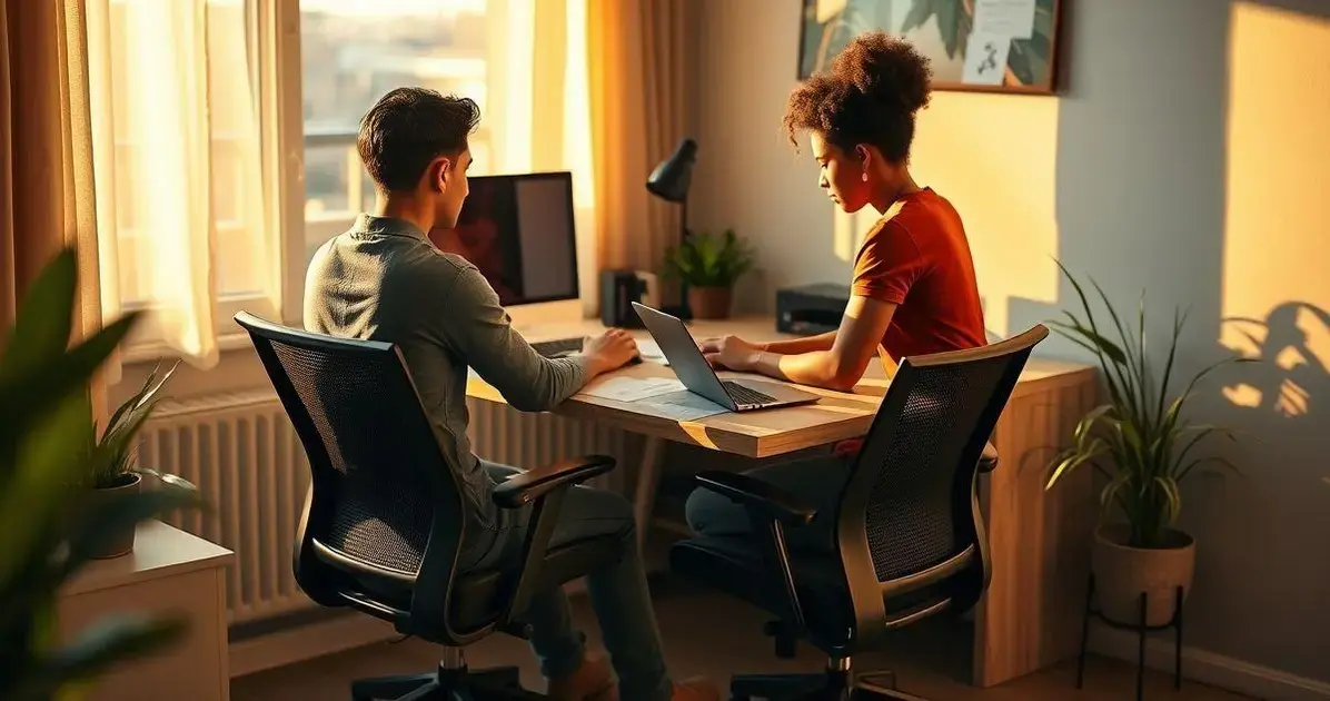 mesa de canto para home office