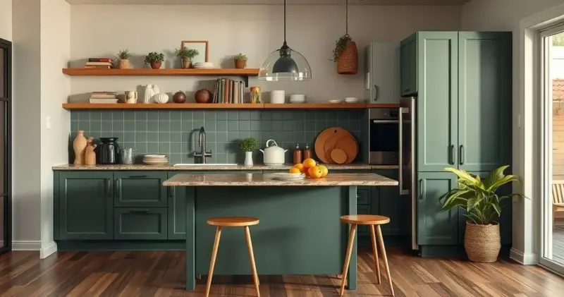 móveis para cozinha americana
