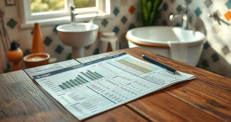 orçamento reforma banheiro planilha