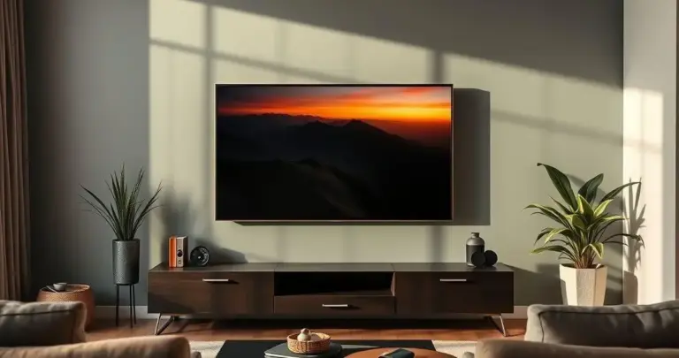 painel de tv para sala