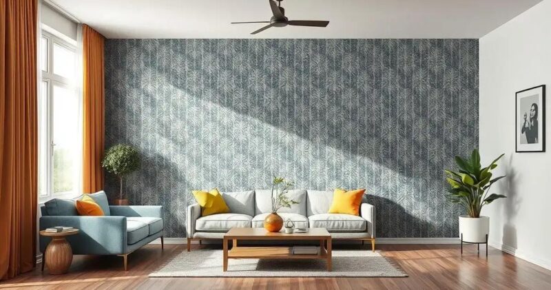 papel de parede na decoração