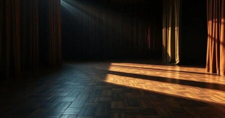 piso de palco de teatro