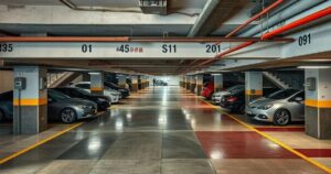 piso para garagem subterrânea