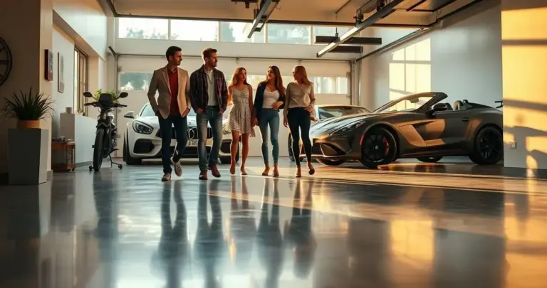 porcelanato para garagem