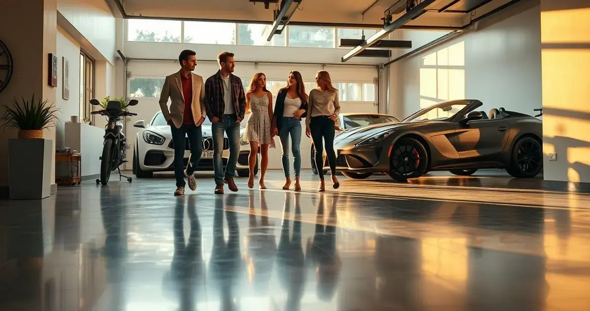 porcelanato para garagem