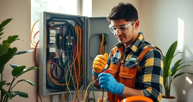 quadro de distribuição elétrica como montar