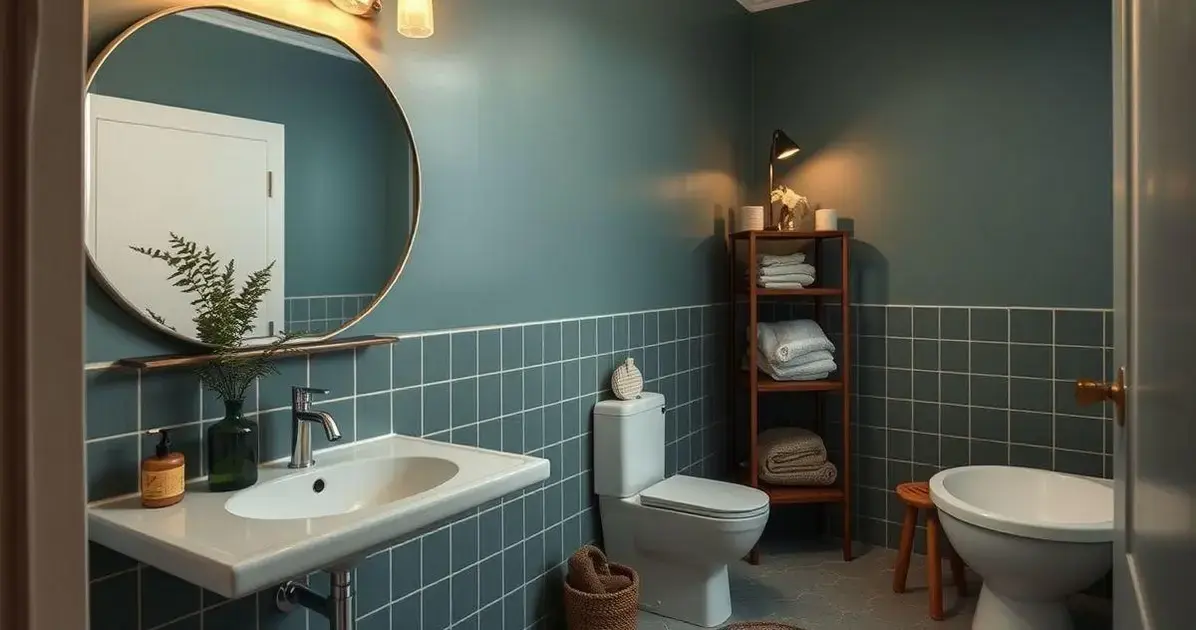 reforma de banheiro com baixo custo