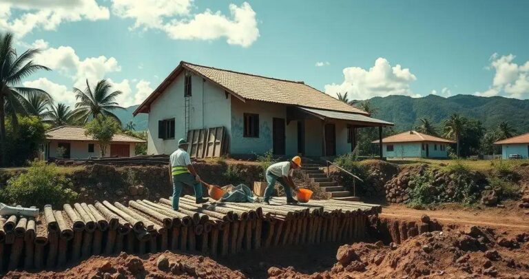 tipos de fundação para casas