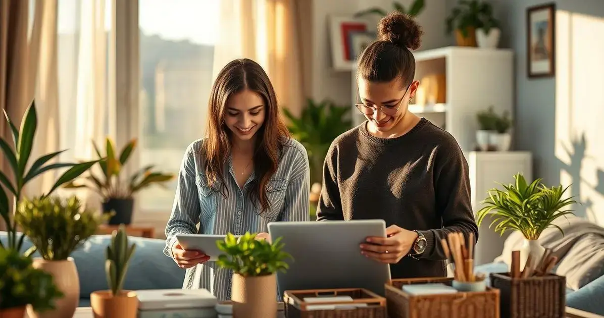 truques de organização para casa