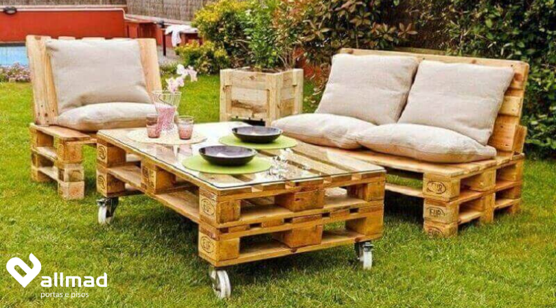 Como usar pallets para decoração ...