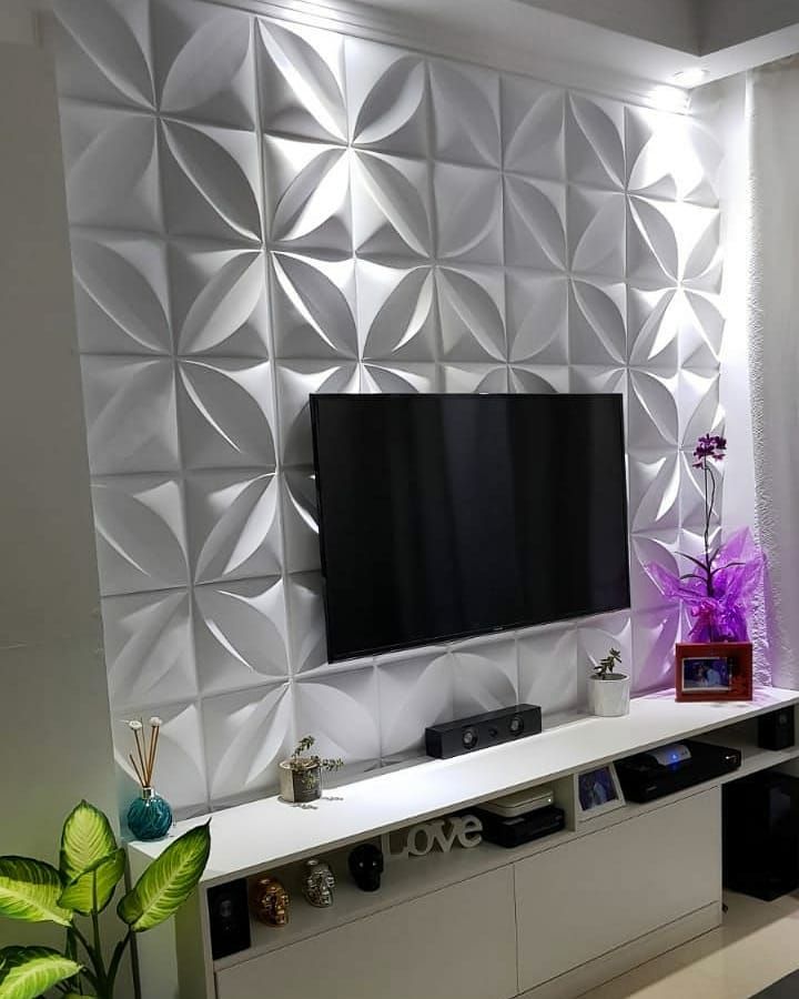 Papel de parede 3D: 35 ideias incríveis ...