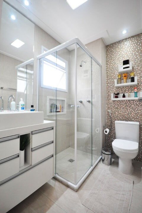 54 Banheiros Decorados com Pastilhas ...