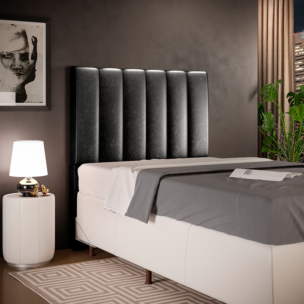 Cabeceira Cama Box Solteiro 100 cm ...