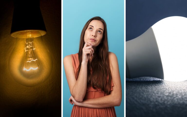 Entenda hoje qual é a lâmpada que mais ajuda a iluminar de forma eficiente a sua casa: amarela ou branca.