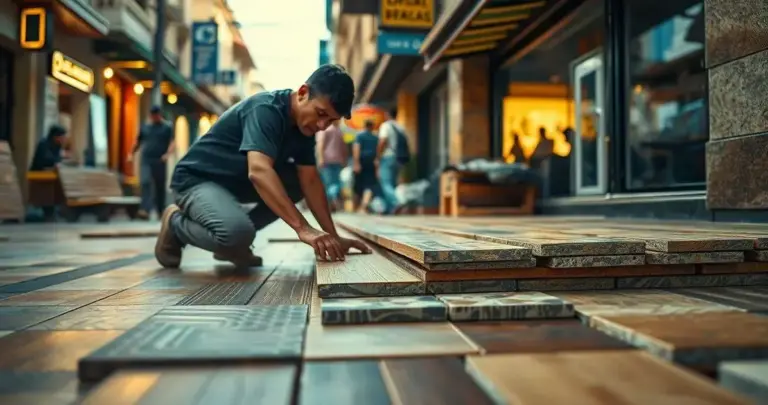 colocar piso sobre piso