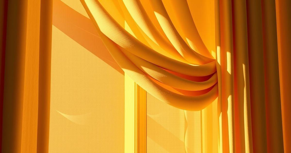 decoração com cortina romana