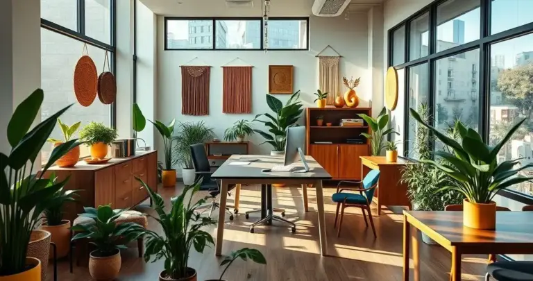 decoração de escritório