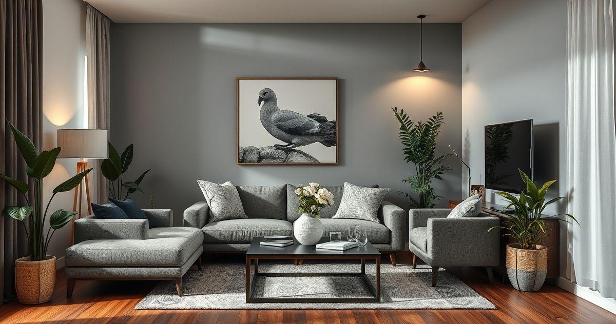 decoração de sala de apartamento alugado