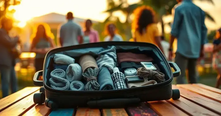 dicas de organização para a mala de viagem