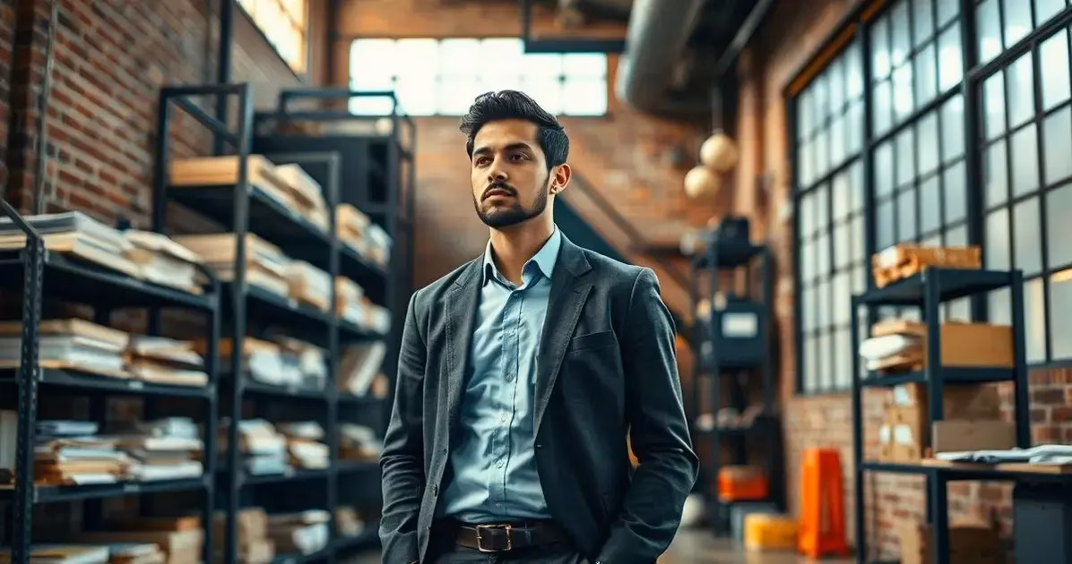 escritório industrial