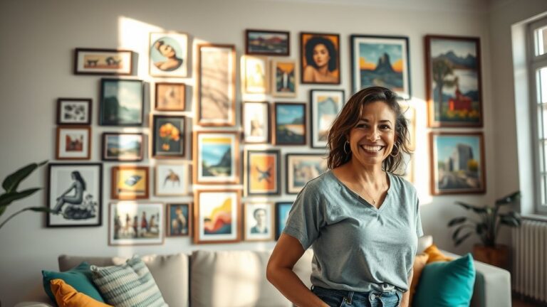 Quadros para sala: como montar uma gallery wall de sucesso