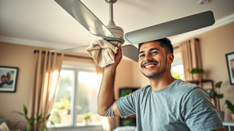 Como Limpar o Ventilador de Teto: Guia Prático e Seguro