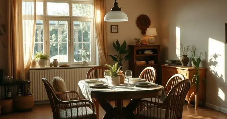 iluminação para sala de jantar