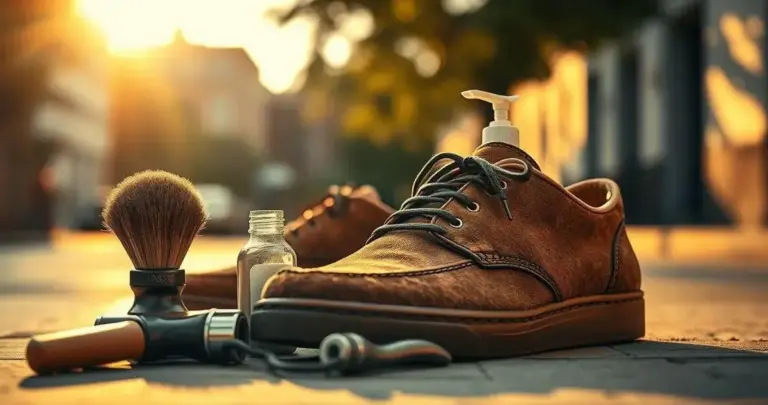 limpeza de calçados de camurça