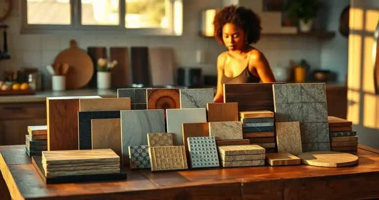 Materiais de construção para cozinha