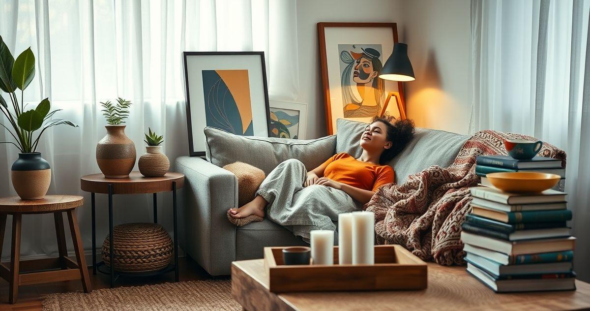 objetos de decoração para sala