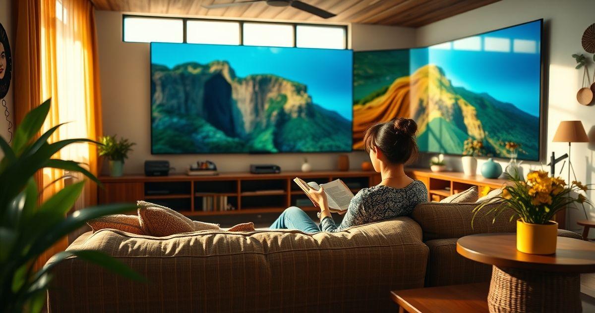 painel de tv até o teto