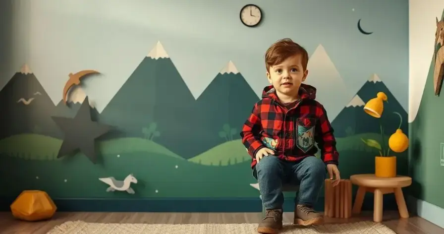 papel de parede infantil para quarto de menino