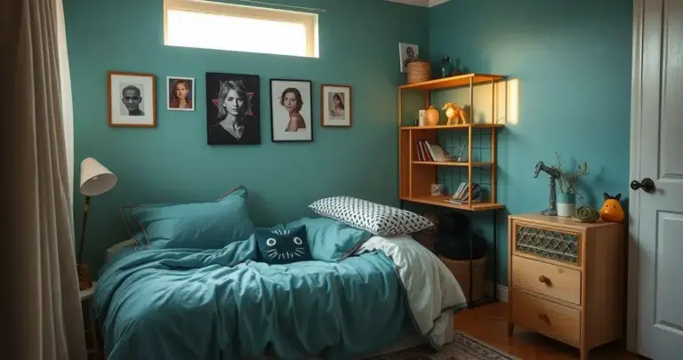 quarto de adolescente feminino