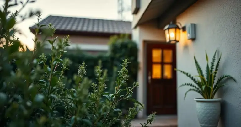 segurança no quintal