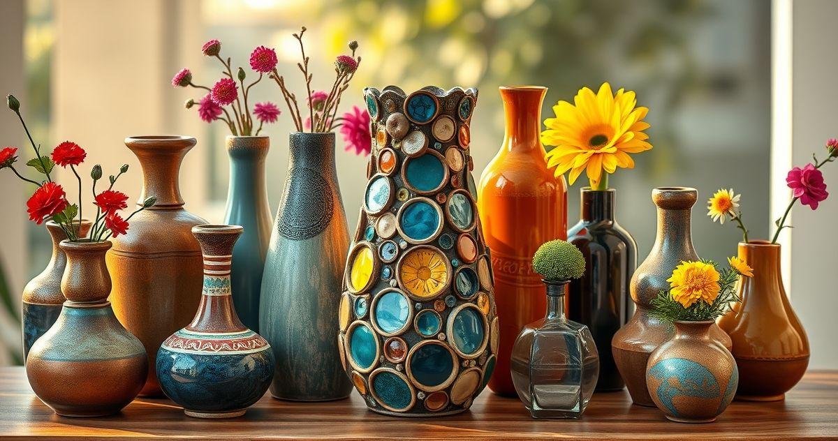 vasos criativos