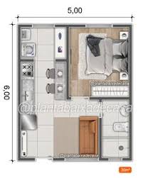 plantas-de-casa-com-1-quarto