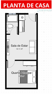 plantas-de-casa-com-1-quarto