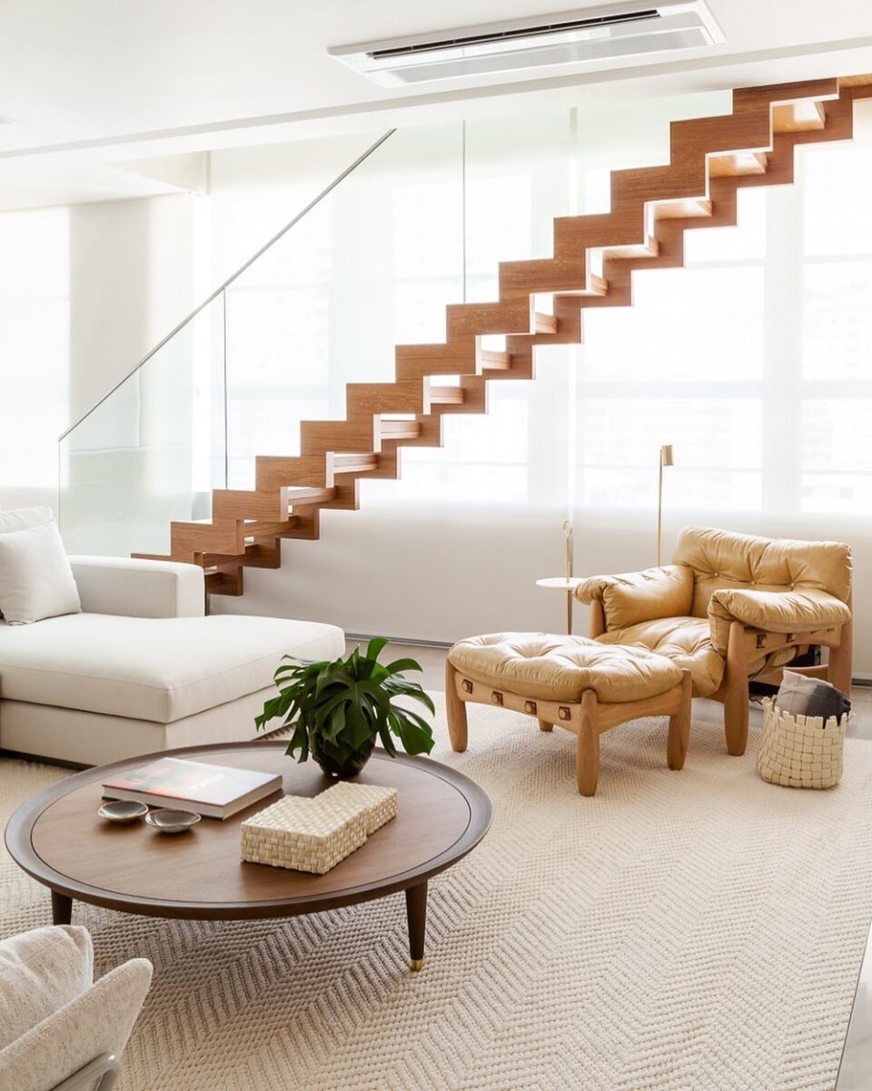 decoracao-de-sala-com-escada