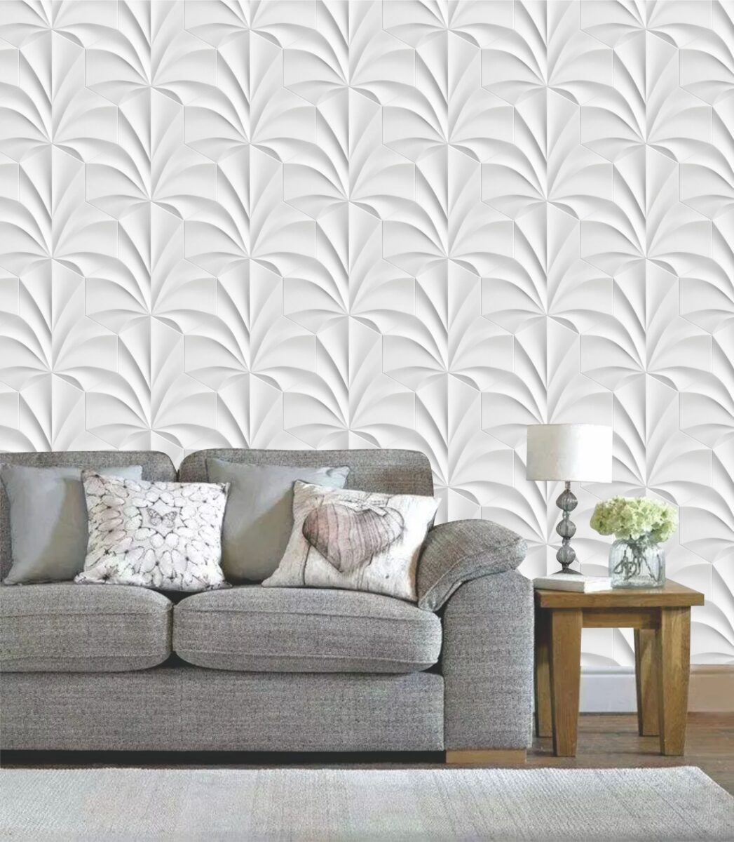 decoracao-de-sala-com-papel-de-parede-3d