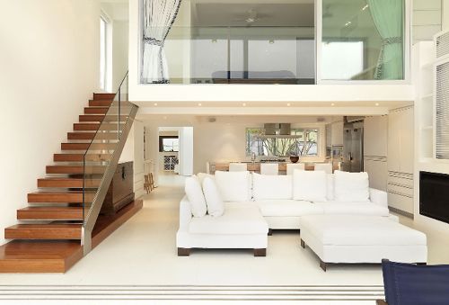 decoracao-de-sala-com-escada